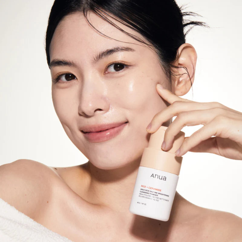 Rice Enzyme Brightening Cleansing Powder - Anua