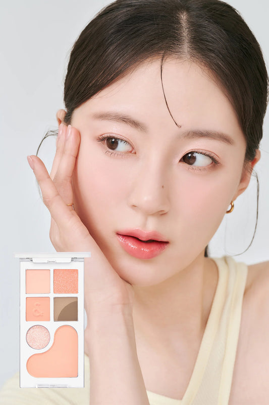 Bare Layer Palette 01 Apricot Mood  - Rom&nd