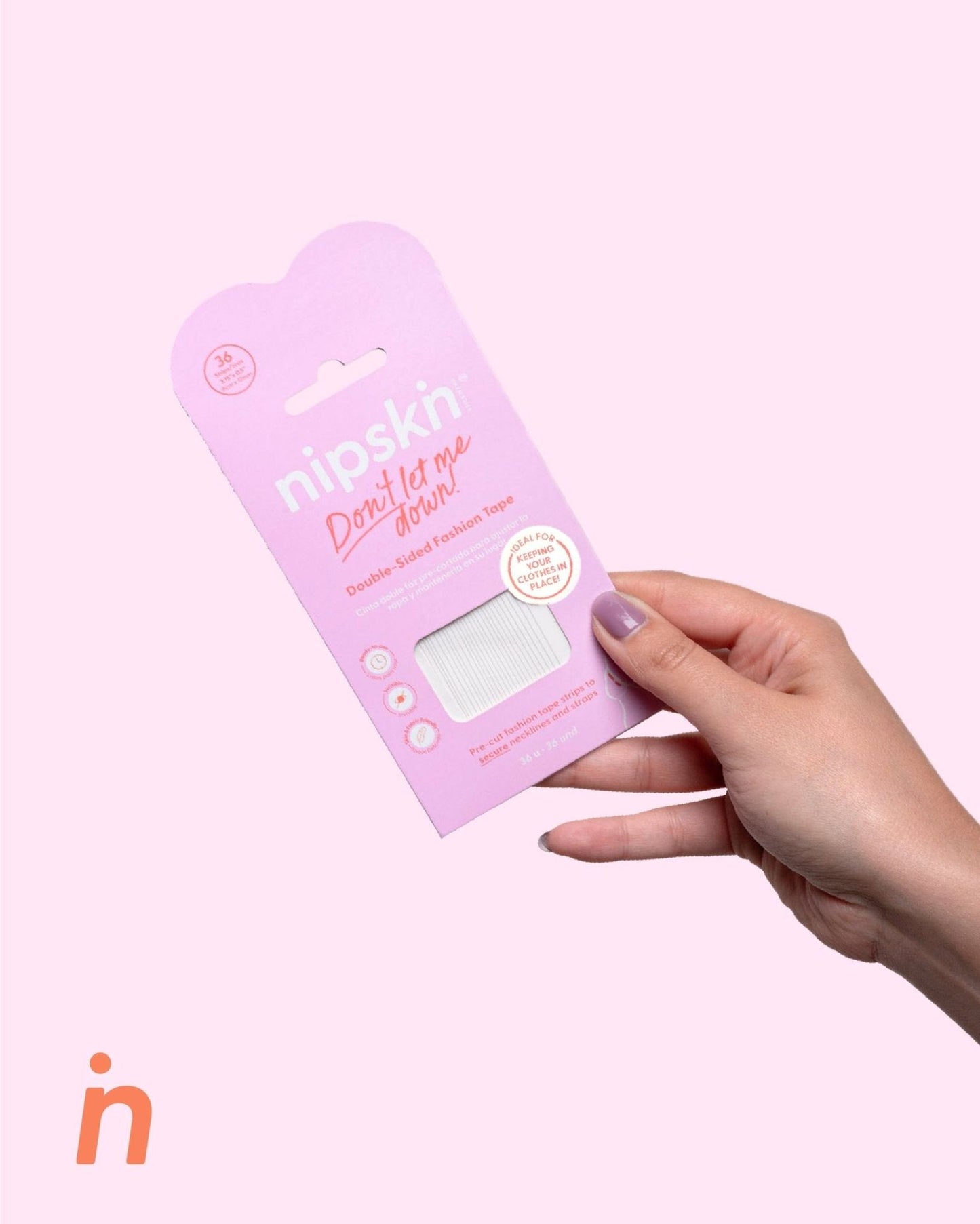 Cinta Doble faz para Ropa - Nipskin®