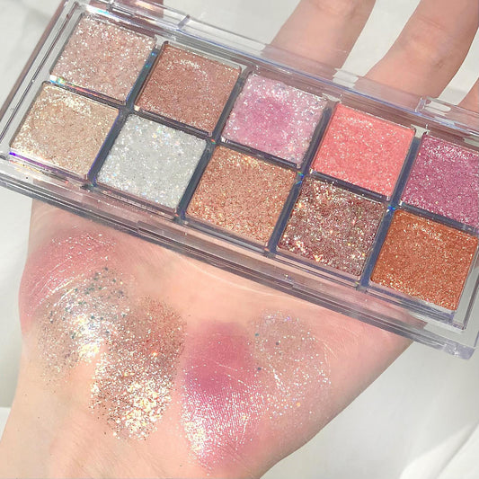 Light Glitter Garden Palette - Rom&nd