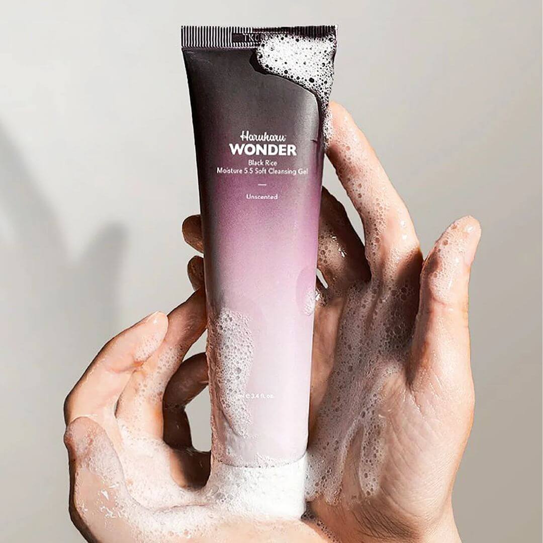 HARUHARU WONDER - BLACK RICE MOISTURE 5.5 SOFT CLEANSING GEL