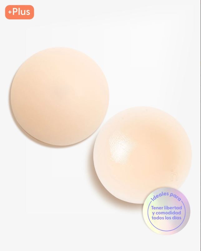 Cubrepezones de Silicona Reutilizable - Nipskin® - Nipple Covers (chantilly, PLUS (10 cm))