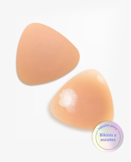 Cubre Pezones Triangulares de Silicona - Nipskin® (cappuccino)
