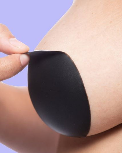 Cubre Pezón de Silicona Negro - Nipskin® (PLUS (Copas C-D+))