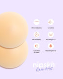 Cubrepezones de Silicona Reutilizable - Nipskin® - Nipple Covers (vainilla, PLUS (10 cm))