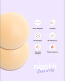 Cubrepezones de Silicona Reutilizable - Nipskin® - Nipple Covers (cappuccino, PLUS (10 cm))