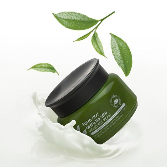 Green Tea Seed Moisture Cream - Farmstay
