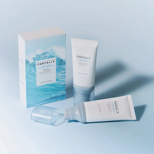 Madagascar Centella Hyalu-Cica Water-Fit Sun Serum Twin Pack - SKIN1004