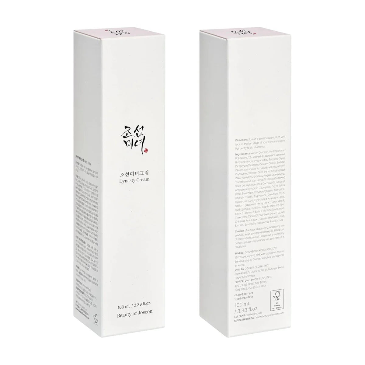 BEAUTY OF JOSEON - DYNASTY CREAM 100 ML