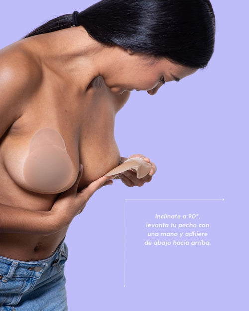 Copas Adhesivas en Silicona Para Levantar busto, Lift Me Up - Nipskin® (cappuccino, PLUS (copa B-C))