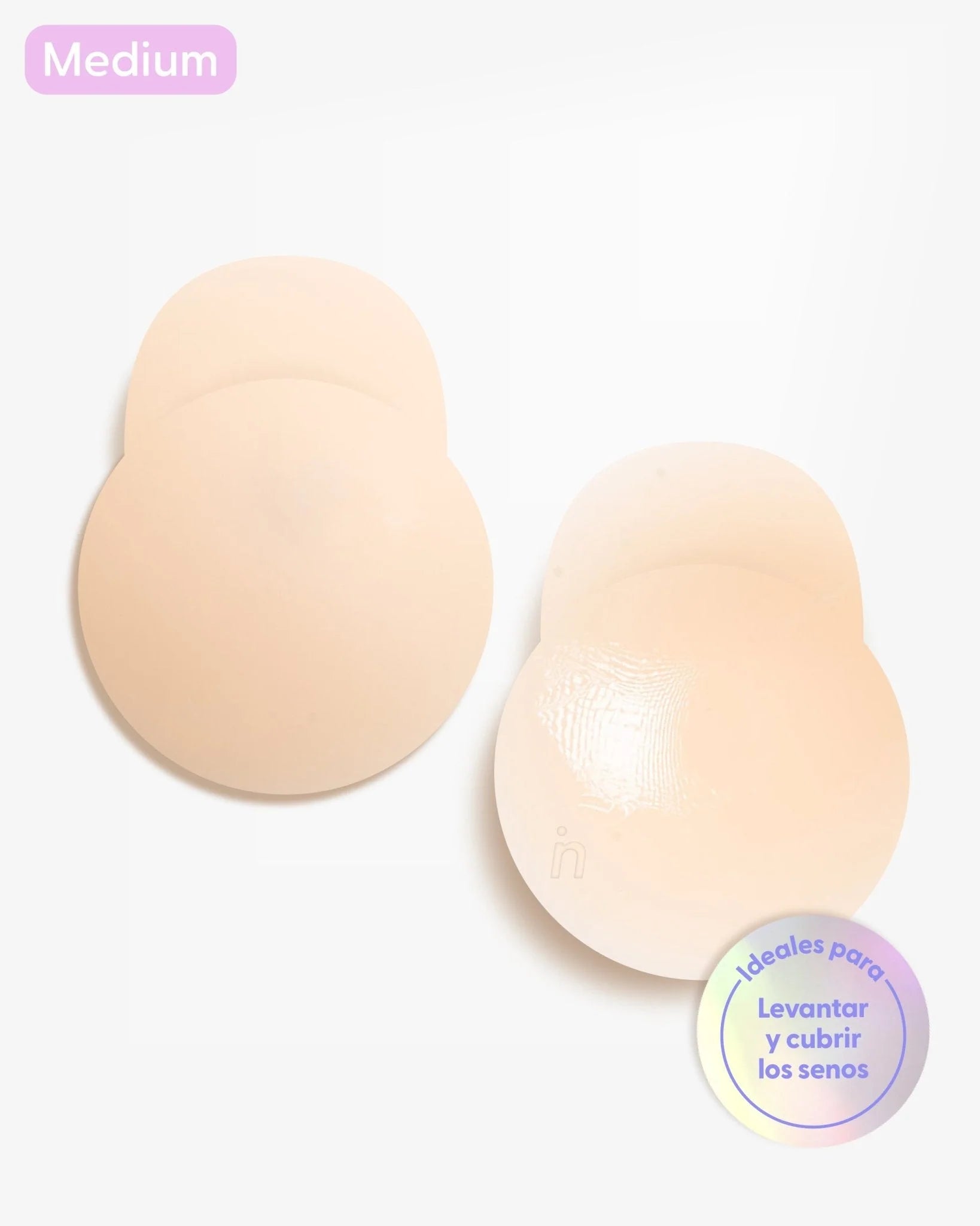Copas Adhesivas en Silicona Para Levantar busto, Lift Me Up - Nipskin® (vainilla, PLUS (copa B-C))