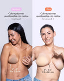 Copas Adhesivas en Silicona Para Levantar busto, Lift Me Up - Nipskin® (cappuccino, PLUS (copa B-C))