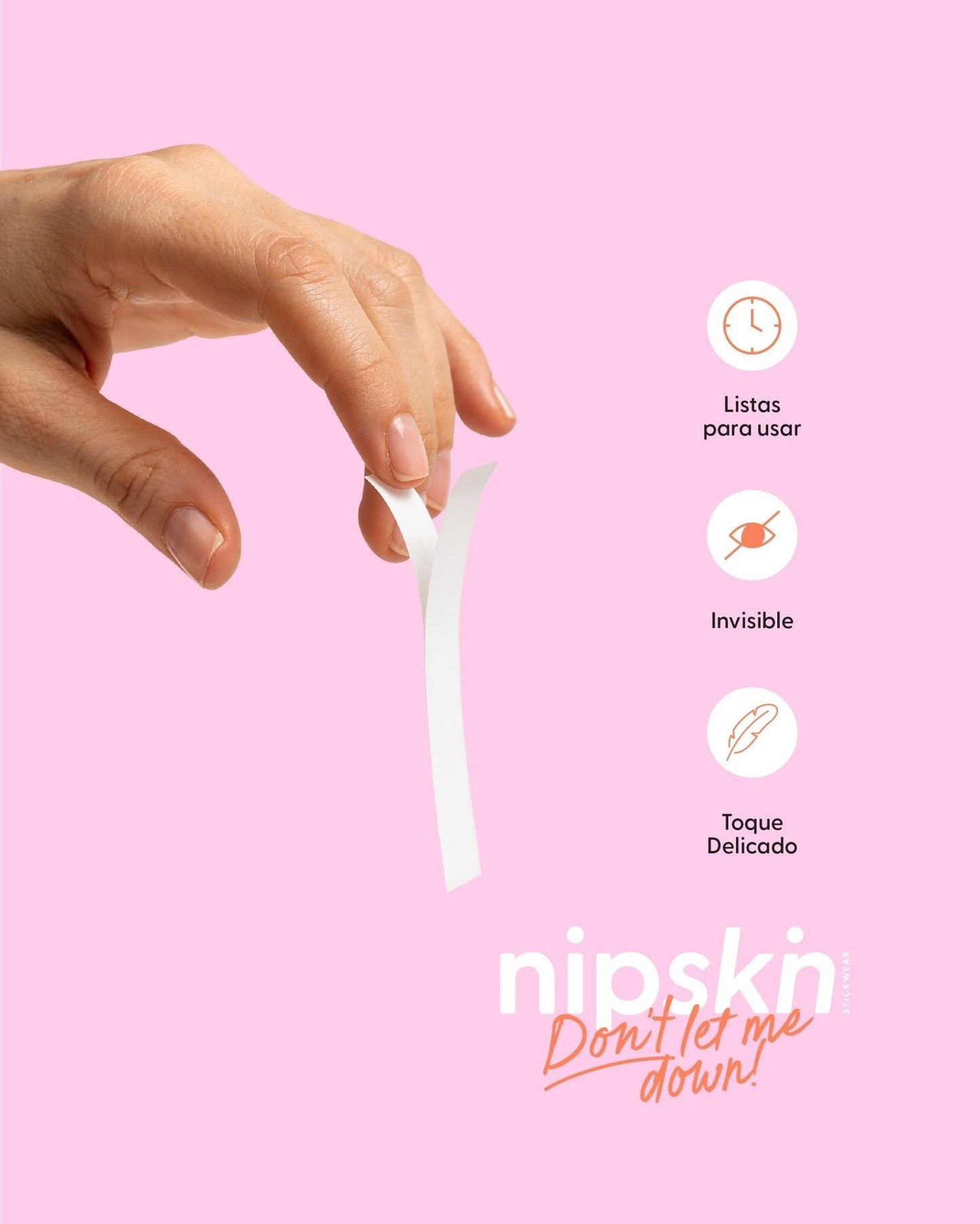 Cinta Doble faz para Ropa - Nipskin®