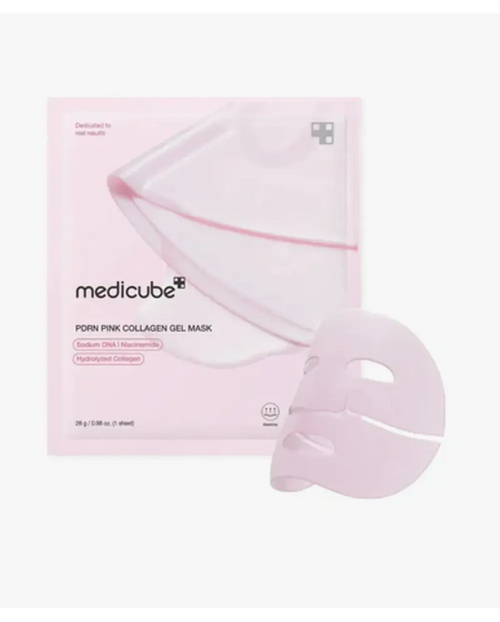 MEDICUBE - PDRN PINK COLLAGEN GEL MASK - 4 UNIDADES