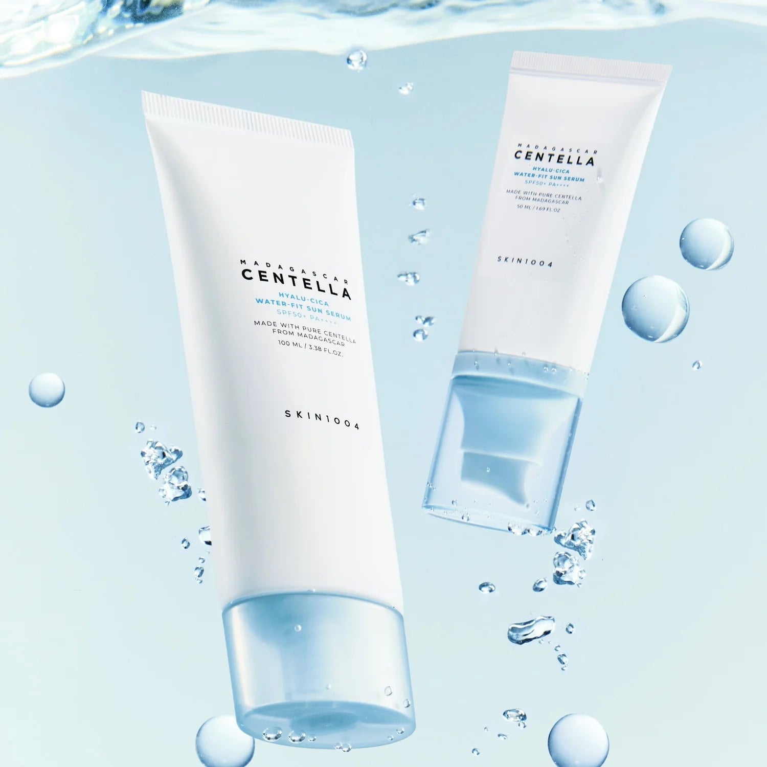 SKIN1004 - MADAGASCAR CENTELLA HYALU-CICA WATER-FIT SUN SERUM 100 ML